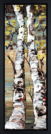 Onwards and Upwards II by Maya - Framed Embellished Box Canvas