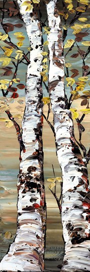 Onwards and Upwards II by Maya - Embellished Box Canvas